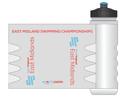 Swim England East Midland Regional Champs 2024 Merchandise 1L Water Bottle
