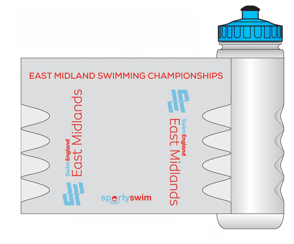 Swim England East Midland Regional Champs 2025 Merchandise 1L Water Bottle