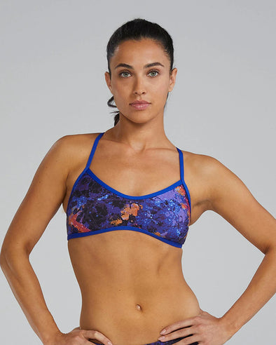 TYR Women's Durafast Elite Trinity Top Swimsuit - Montipora