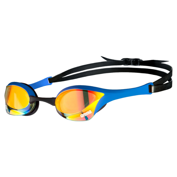 Arena Cobra Ultra Swipe Mirror Swimming Goggles- Copper/Light Lens