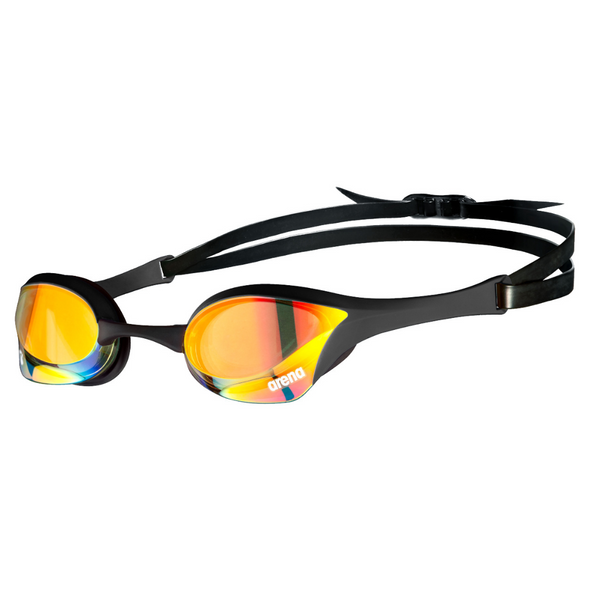 Arena Cobra Ultra Swipe Mirror Swimming Goggles- Copper/Light Lens