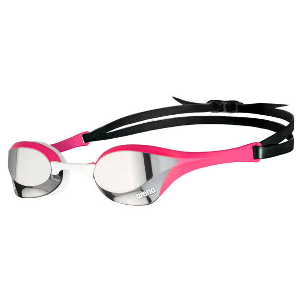 Arena Cobra Ultra Swipe Mirror Swimming Goggles- Silver/Dark Lens