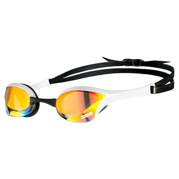Arena Cobra Ultra Swipe Mirror Swimming Goggles- Copper/Light Lens