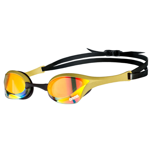 Arena Cobra Ultra Swipe Mirror Swimming Goggles- Copper/Light Lens