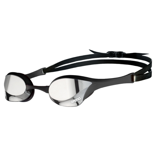 Arena Cobra Ultra Swipe Mirror Swimming Goggles- Silver/Dark Lens