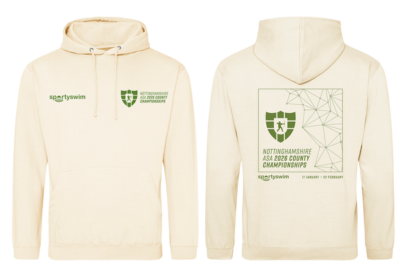 Nottinghamshire ASA County Championships 2026 Merchandise Hoodie