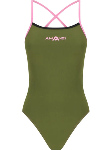 Amanzi Desert Blush Tie Back One Piece Swimsuit