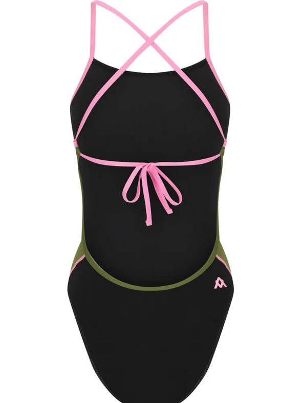Amanzi Desert Blush Tie Back One Piece Swimsuit