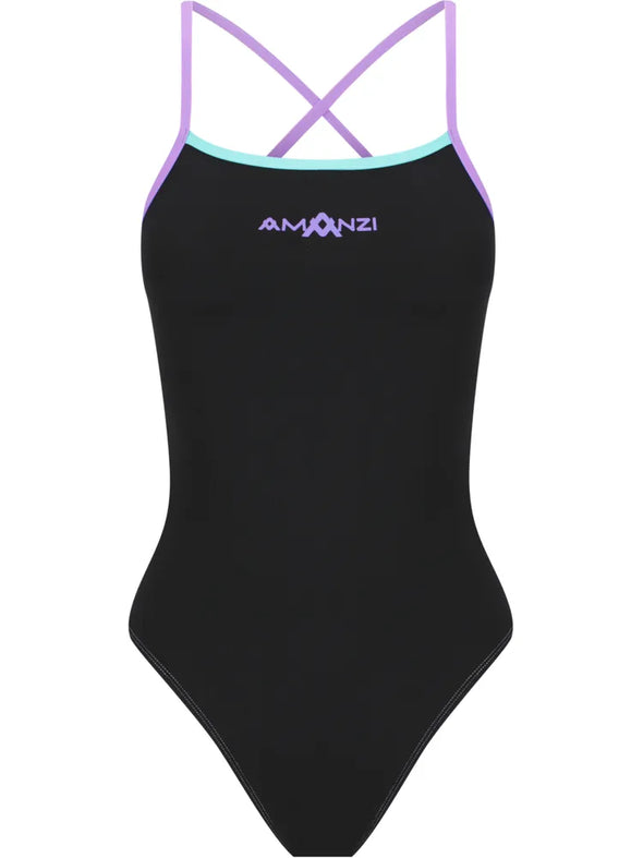 Amanzi Mystic Mint Tie Back One Piece Swimsuit