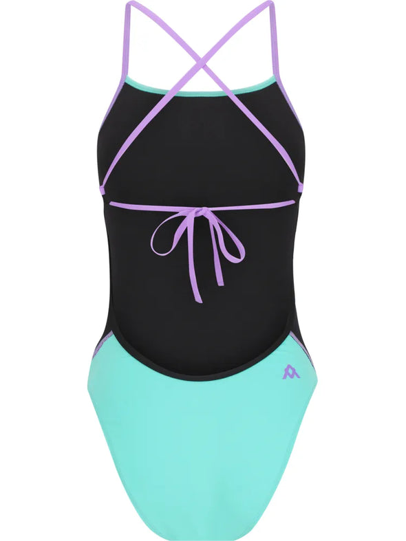 Amanzi Mystic Mint Tie Back One Piece Swimsuit
