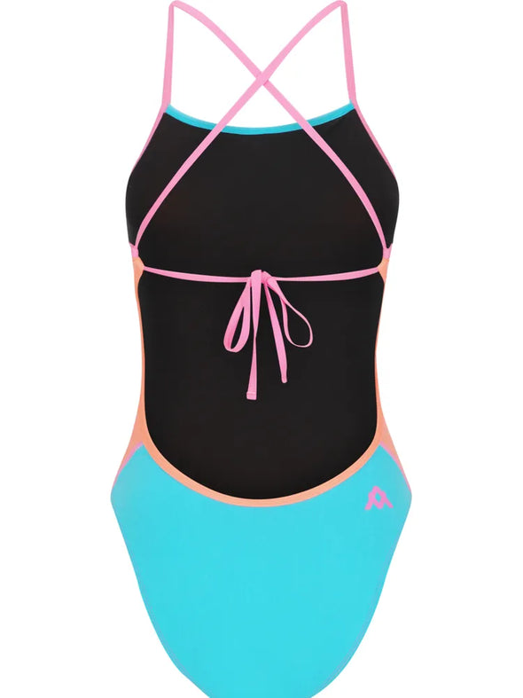 Amanzi Pastella Tie Back One Piece Swimsuit