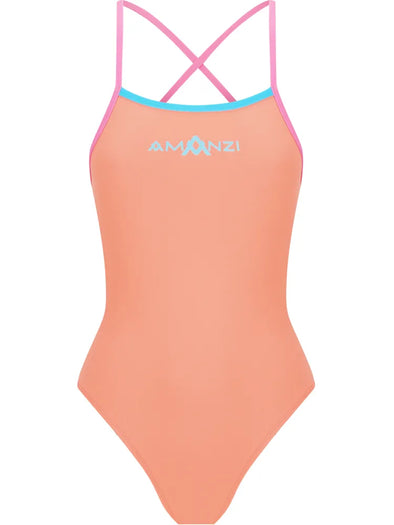 Amanzi Pastella Tie Back One Piece Swimsuit