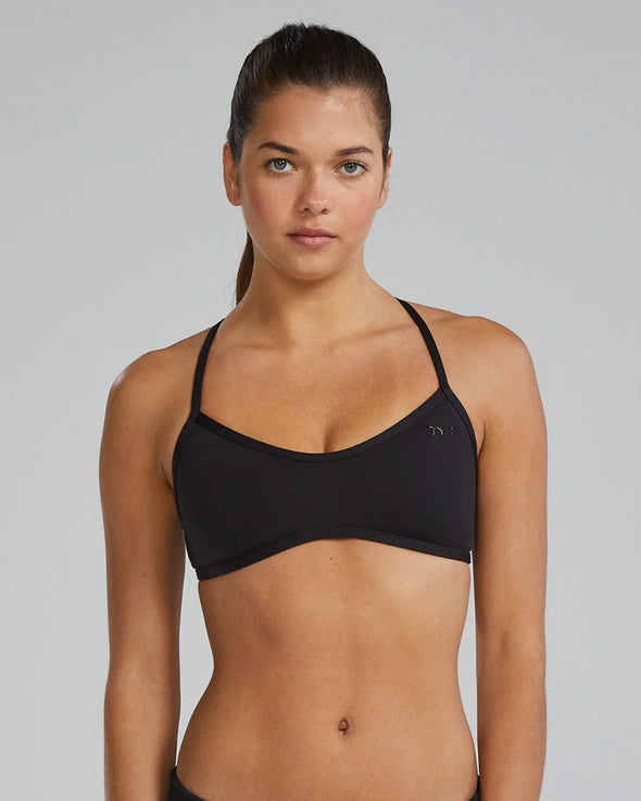 TYR Durafast Elite® Women's Trinity Top - Solid Black