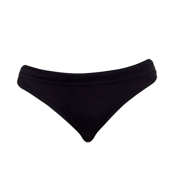 Funkita Still Black Sports Secure Swim Brief - Period Protection