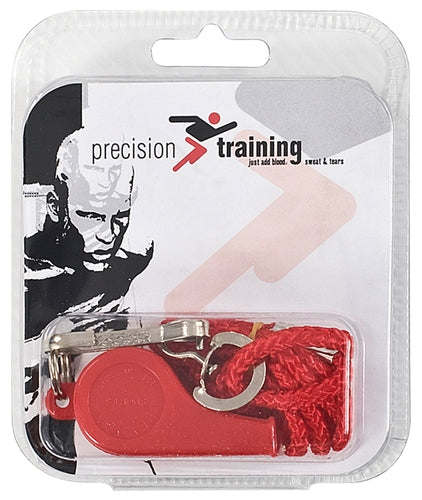 Precision Training Plastic Whistle and Lanyard