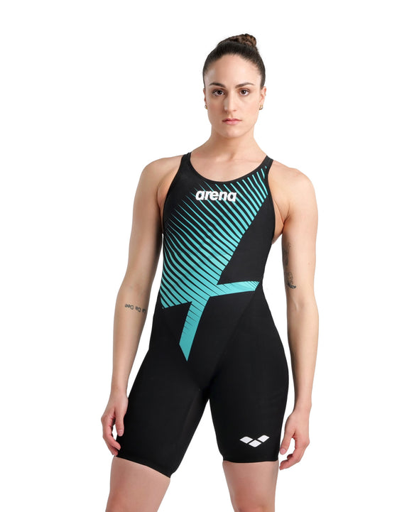 Arena Carbon Glide Special Edition Blue Diamond FBSLO Womens Performance Swimsuit