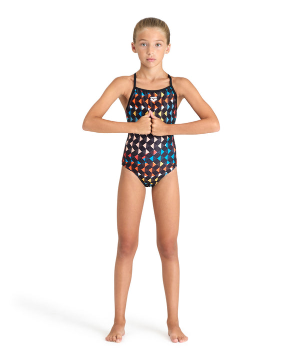 Arena Junior Carnival Lightdrop One Piece Swimsuit