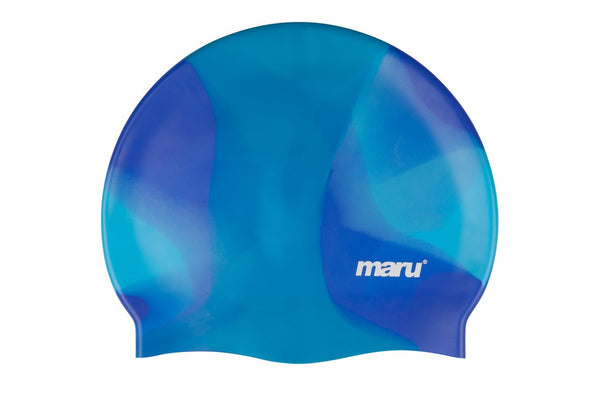 Maru Tie Dye Silicone Swimming Caps