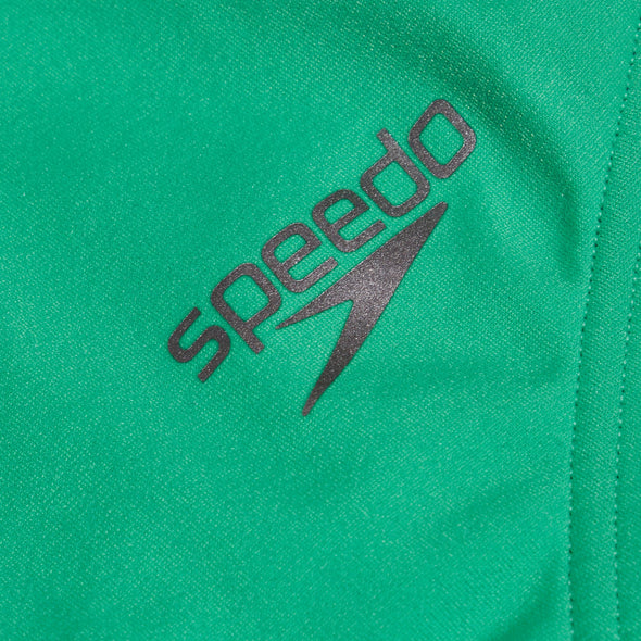 Speedo Solid Green Tieback Swimsuit