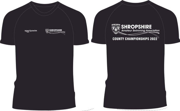 Shropshire ASA County Championships 2022 Merchandise T-Shirt