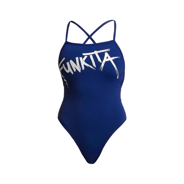 FUNKITA Zinc'd Ladies Strapped In One Piece Swimsuit