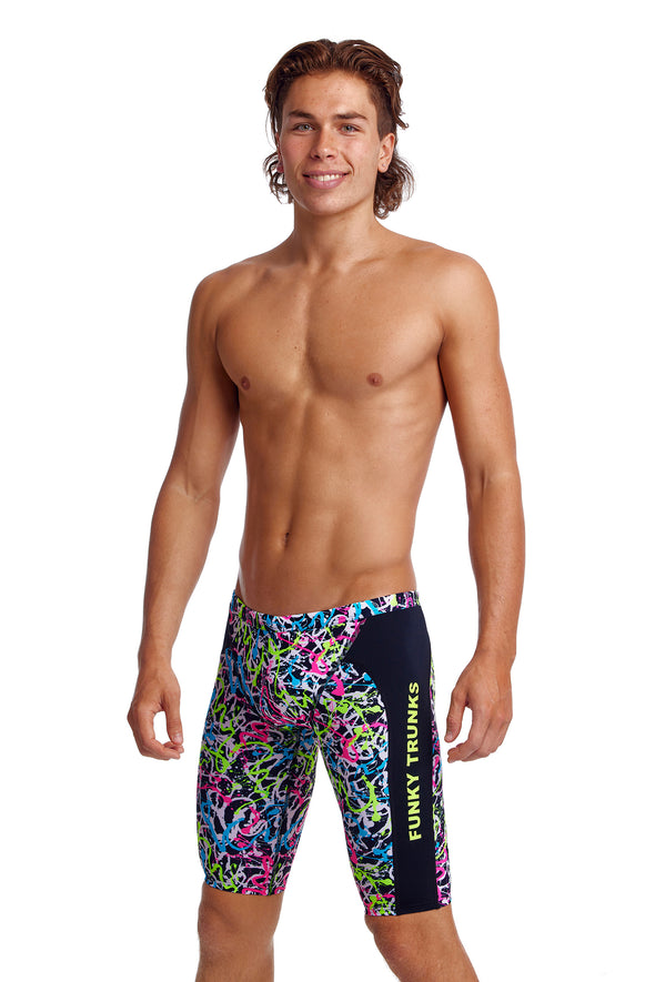 Funky Trunks Mens Messed Up Training Jammers