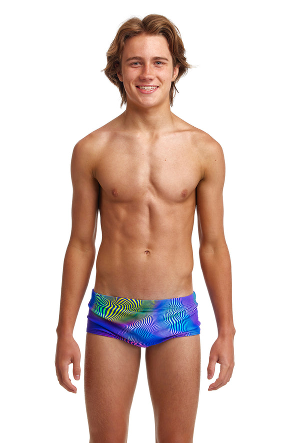 Funky Trunks Boy's Screen Time Sidewinder Trunks