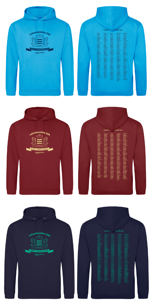 Leicestershire ASA County Championships 2023 Merchandise Hoodie