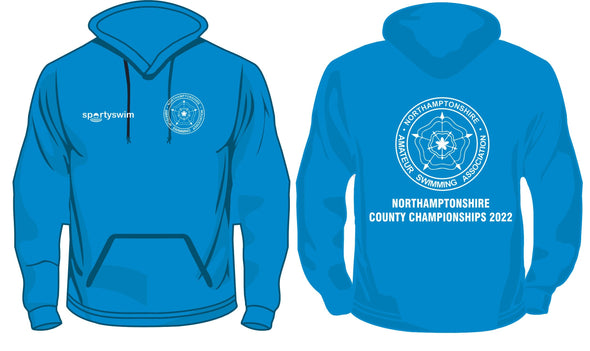 Northamptonshire ASA County Championships 2022 Merchandise Hoodie