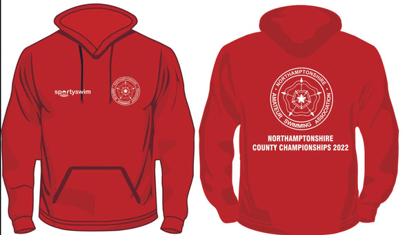 Northamptonshire ASA County Championships 2022 Merchandise Hoodie