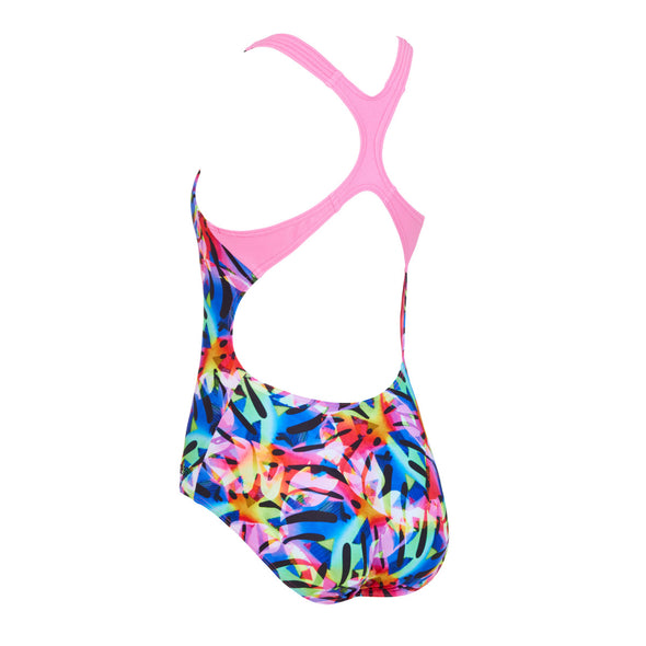 ZOGGS Junior Girls Rainbow Print Rowleeback