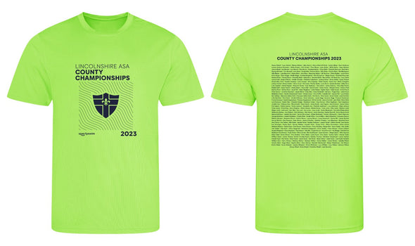 Lincolnshire ASA County Championships 2023 Merchandise T-Shirt